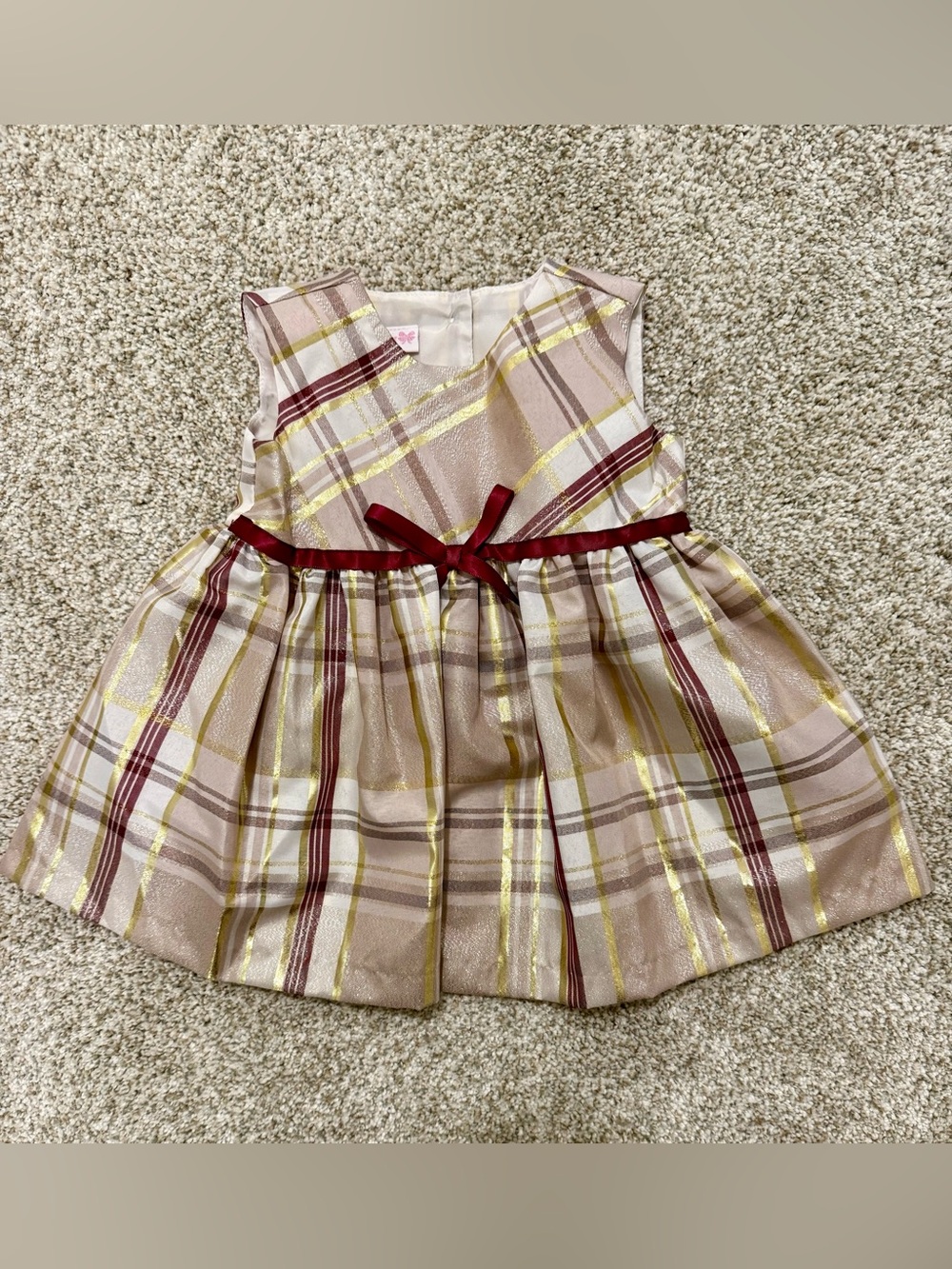Bonnie Jean Plaid Dress